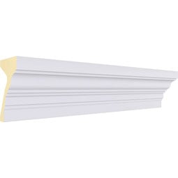 Ekena Millwork - MLD08X05ST - Endurathane Standard Moulding, 7 7/8"H x 5 1/8"P x 94 1/2"L, Factory Primed