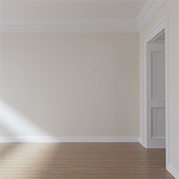 Ekena Millwork - MLD14X04ST - Endurathane Standard Moulding, 13 3/4"H x 3 1/2"P x 94 1/2"L, Factory Primed