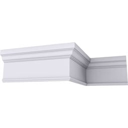 Ekena Millwork - MLD14X04ST - Endurathane Standard Moulding, 13 3/4"H x 3 1/2"P x 94 1/2"L, Factory Primed