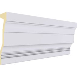 Ekena Millwork - MLD12X04ST - Endurathane Standard Moulding, 11 7/8"H x 3 1/2"P x 94 1/2"L, Factory Primed