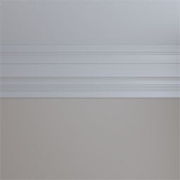 Ekena Millwork - MLD12X04ST - Endurathane Standard Moulding, 11 7/8"H x 3 1/2"P x 94 1/2"L, Factory Primed