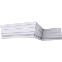 Ekena Millwork - MLD12X04ST - Endurathane Standard Moulding, 11 7/8"H x 3 1/2"P x 94 1/2"L, Factory Primed