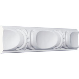 Ekena Millwork - PML02X01MD - Endurathane Middlesborough Panel Moulding, 1 3/4"H x 5/8"P x 94 1/2"L, Factory Primed