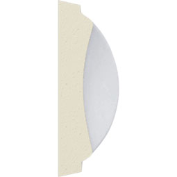 Ekena Millwork - PML02X01MD - Endurathane Middlesborough Panel Moulding, 1 3/4"H x 5/8"P x 94 1/2"L, Factory Primed