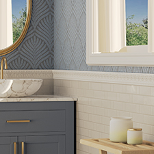 Ekena Millwork - CHA03X01PE - Endurathane Piedmont Chair Rail, 2 5/8"H x 3/4"P x 94 1/2"L, Factory Primed