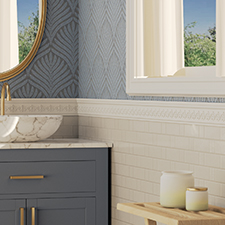 Ekena Millwork - CHA03X01AT - Endurathane Athens Chair Rail, 3 1/4"H x 7/8"P x 94 1/2"L, Factory Primed