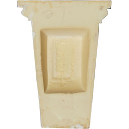 Ekena Millwork - COR05X03X06CO - Endurathane Cole Corbel, 4 5/8"W x 3 1/8"D x 6 1/4"H, Factory Primed