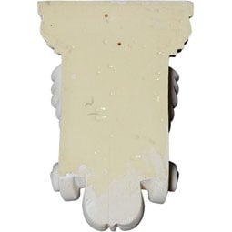 Ekena Millwork - COR03X02X04AL - Endurathane Alexandria Corbel, 3"W x 1 5/8"D x 4 3/8"H, Factory Primed