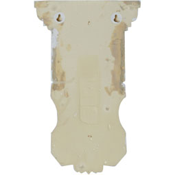 Ekena Millwork - COR07X05X12FR - Endurathane Franklin Corbel, 7 3/8"W x 5 1/8"D x 12 1/8"H, Factory Primed