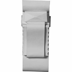 Ekena Millwork - COR05X05X12JE - Endurathane Jefferson Corbel, 4 1/2"W x 5"D x 11 7/8"H, Factory Primed