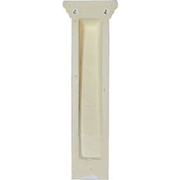 Ekena Millwork - COR06X05X20AL - Endurathane Alexa Corbel, 6 1/8"W x 5"D x 19 7/8"H, Factory Primed