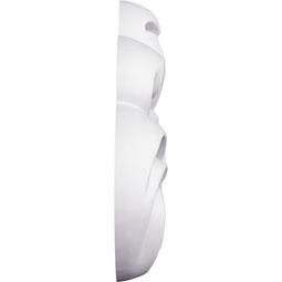 Ekena Millwork - ONL04X04X01MA - Endurathane Marcella Onlay, 4 3/8"W x 3 5/8"H x 5/8"P, Factory Primed