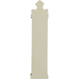Ekena Millwork - ONL01X06X01RA - Endurathane Ralston Onlay, 1 3/8"W x 5 7/8"H x 3/4"P, Factory Primed