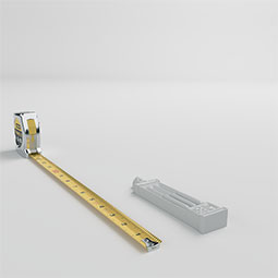 Ekena Millwork - ONL01X06X01RA - Endurathane Ralston Onlay, 1 3/8"W x 5 7/8"H x 3/4"P, Factory Primed
