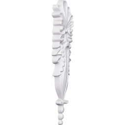 Ekena Millwork - ONL01X07X01SH - Endurathane Shell Onlay, 1 1/4"W x 6 3/4"H x 1/2"P, Factory Primed