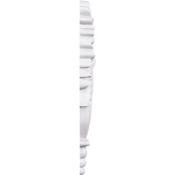 Ekena Millwork - ONL01X07X01SH - Endurathane Shell Onlay, 1 1/4"W x 6 3/4"H x 1/2"P, Factory Primed