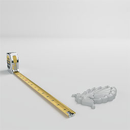 Ekena Millwork - ONL03X05X01FE - Endurathane Federal Onlay, 3 1/8"W x 5"H x 3/4"P, Factory Primed