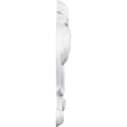 Ekena Millwork - ONL05X06X01BE - Endurathane Benson Onlay, 4 3/4"W x 5 3/4"H x 3/4"P, Factory Primed