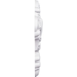 Ekena Millwork - ONL04X06X01GR - Endurathane Griffin Onlay, 4 1/8"W x 6 1/8"H x 5/8"P, Factory Primed