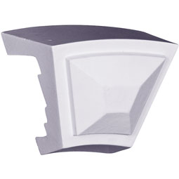 Ekena Millwork - NCH05X04X03CI - Endurathane Carrillo Wall Niche Accessory, 4 7/8"W x 4 1/8"H x 3 3/8"D, Factory Primed