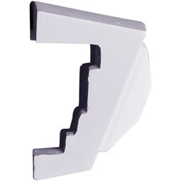 Ekena Millwork - NCH05X04X03CI - Endurathane Carrillo Wall Niche Accessory, 4 7/8"W x 4 1/8"H x 3 3/8"D, Factory Primed