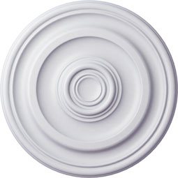 Ekena Millwork - CM12KP_P - Endurathane Kepler Traditional Ceiling Medallion, 11 7/8"OD x 1 1/4"P (For Canopies up to 2 5/8")