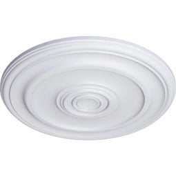 Ekena Millwork - CM20KP_P - Endurathane Kepler Traditional Ceiling Medallion, 19 3/4"OD x 1 1/2"P (For Canopies up to 4 1/2")