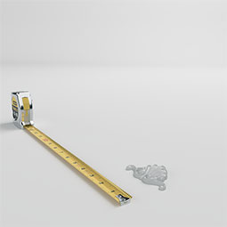 Ekena Millwork - ONL03X02X00BO - Endurathane Bordeaux Shell Onlay, 3"W x 1 3/4"H x 3/8"P, Factory Primed