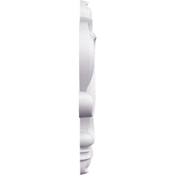 Ekena Millwork - ONL09X11X01FL - Endurathane Fleur de Lis Onlay, 9 7/8"W x 11 7/8"H x 1 7/8"P, Factory Primed