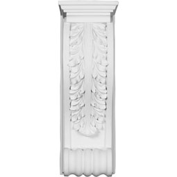 Ekena Millwork - COR08X06X18PE - Endurathane Peralta Corbel, 6"W x 8"D x 18"H, Factory Primed