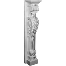 Ekena Millwork - SUR41X07X07CO - Endurathane Colton Surround, 7 7/8"W x 7"D x 41 1/4"H, Factory Primed