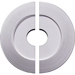 Ekena Millwork - CM16AD2 - Endurathane Adonis Ceiling Medallion, 16 1/8"OD x 3 5/8"ID x 1"P (Fits Canopies up to 10 1/4"), Factory Primed