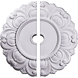 Ekena Millwork - CM32AN2 - Endurathane Angel Ceiling Medallion, 32 1/4"OD x 3 5/8"ID x 1 1/8"P (Fits Canopies up to 15 3/4"), Factory Primed