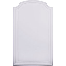 Ekena Millwork - PNL22X36LE-1 - Endurathane Legacy Arch Top Wall/Door Panel, 21 5/8"W x 35 5/8"H x 5/8"P, Factory Primed