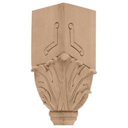 Osborne Wood Products, Inc. - BX1859 - 6"W x 6"D x 12 1/2"H Large Crown Block