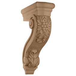 Osborne Wood Products, Inc. - BX1866 - 8 1/4"W x 18"D x 34 1/2"H Extra Large Open Grape Corbel
