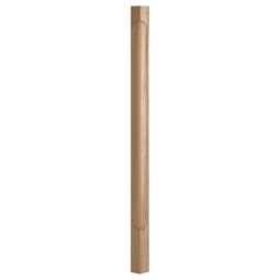 Osborne Wood Products, Inc. - BX1870RO - 2 3/4"W x 34 1/2"H, Wood Corner Post, Red Oak