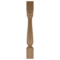Osborne Wood Products, Inc. - BX1871 - 3 1/2"W x 3 1/2"D x 35 1/4"H Plain Column Leg