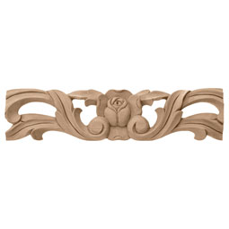 Osborne Wood Products, Inc. - BX1939BA - 3"H x 1"P x 24"R x 93"L, Wood Pierced Moulding, Basswood