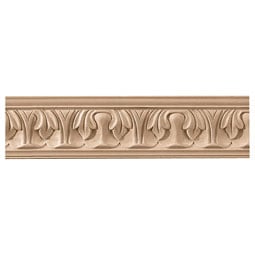 Osborne Wood Products, Inc. - BX2008 - 2 3/8"H x 2 3/8"P x 93"L Carved Wood Crown Moulding