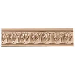 Osborne Wood Products, Inc. - BX2009 - 1 1/2"H x 1 3/4"P x 93"L Carved Wood Moulding