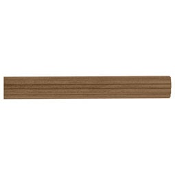 Osborne Wood Products, Inc. - BX2057 - 1"H x 1/2"P x 93"L Small Reeded Half Round Moulding