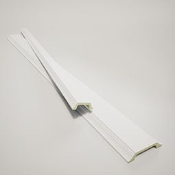 Ekena Millwork - CC08IBM04X08X96DE - Endurathane Inner Beam for 8" Deluxe Coffered Ceiling System (Kit), 8"W x 4"P x 94 1/2"L, Factory Primed