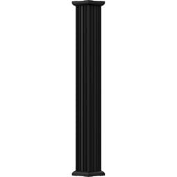 AFCO, Industries - ELSQTU - Endura-Aluminum Square Non-Tapered Fluted Column w/ Capital & Base
