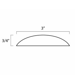 Pearlworks - MLD-503-P - Moulding Profile 503 (Price/Lineal Foot. 5 Foot Minimum)