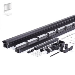 AFCO, Industries - ARR100ARK-RAIL - Series 100 - Adjustable Stair Rail Kits