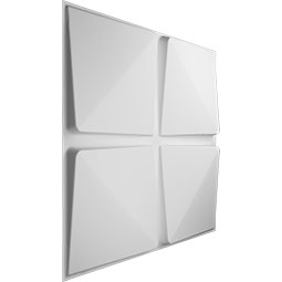 Ekena Millwork - WPED - 19 5/8"W x 19 5/8"H Edinburgh EnduraWall Decorative 3D Wall Panel