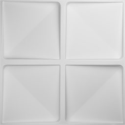 Ekena Millwork - WPED - 19 5/8"W x 19 5/8"H Edinburgh EnduraWall Decorative 3D Wall Panel