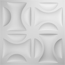 Ekena Millwork - WPYO - 19 5/8"W x 19 5/8"H York EnduraWall Decorative 3D Wall Panel