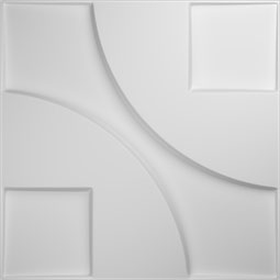 Ekena Millwork - WPNE - 19 5/8"W x 19 5/8"H Nestor EnduraWall Decorative 3D Wall Panel